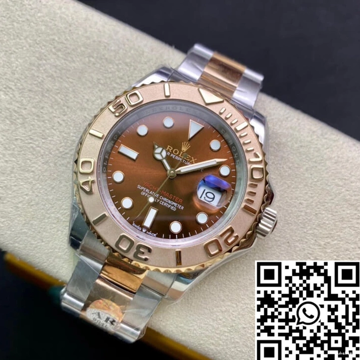 AR 40MM Rolex Factory 116621 Yacht-Master Dial Chocolate 0416